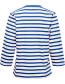T&#8209;shirt Pzsage Dazzling Blue Stripe detail