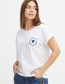 T-shirt Pzlevina Blanc De Blanc