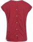 T&#8209;shirt Dionite Crystal Organic Wine Red detail