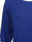 T&#8209;shirt Oversided Puffed Sleeves Blue detail