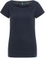 T&#8209;shirt Watervalhals Deep Navy