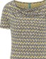 T&#8209;shirt Watervalhals Bamboo Green detail