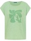 T&#8209;shirt Big Flower Topaz Green