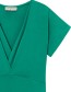 T&#8209;shirt Marvelous Charming Ultramarine Green detail