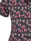 T&#8209;shirt Cross Flower Red Ink detail
