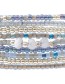 Armband Brightness Blue Lace Agate Silver detail
