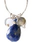 Oorbellen Flourish Lapis Lazuli Mix Silver detail
