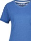 T&#8209;shirt Malaikaak A Cobalt Melange detail