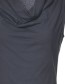 T&#8209;shirt Mo Watervalhals Graphite detail