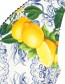 Jurk Mouwloos Sandglass Il Limone Yellow detail