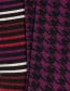 Sokken 2 Pack Pied De Poule Caspia Purple detail