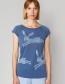 T-shirt Hares Washed Blue