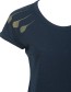 T&#8209;shirt Purslane French Navy detail