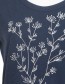 T&#8209;shirt Sea Fennel French Navy detail