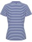 T&#8209;shirt Pzruby  Twilight Blue Striped detail