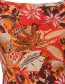 T&#8209;shirt Off Shoulder Tropical  Red detail