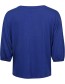 T&#8209;shirt Oversided Puffed Sleeves Blue detail
