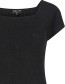 T&#8209;shirt Bas Bamboe Zwart detail